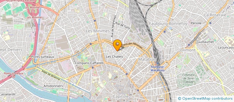 localisation de l'entreprise MONSIEUR LIONEL TOLLET à TOULOUSE