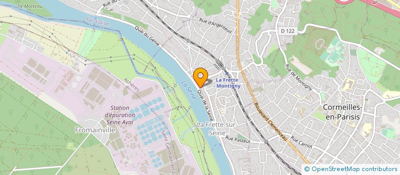 localisation de l'entreprise MONSIEUR LIONEL TORRENS à LA FRETTE-SUR-SEINE