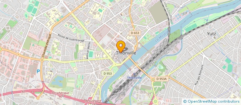 localisation de l'entreprise MONSIEUR LIONEL TRUM  THIONVILLE