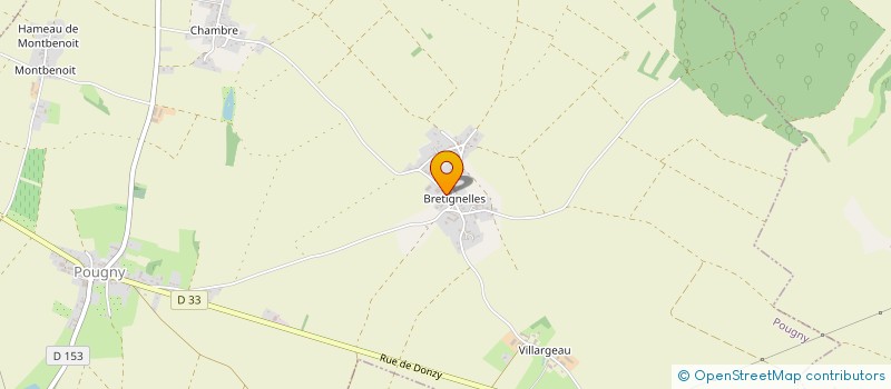 localisation de l'entreprise MONSIEUR LIONEL TURPIN à POUGNY