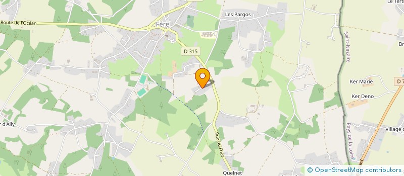 localisation de l'entreprise MONSIEUR LIONEL VALINDUC  FEREL