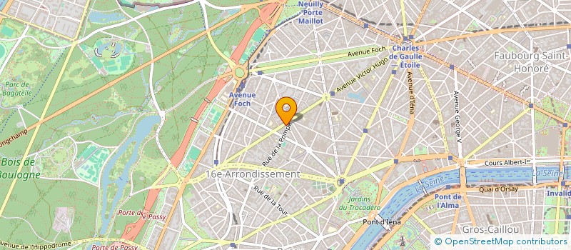 localisation de l'entreprise MONSIEUR LIONEL VAN DER STRATEN WAILLET  PARIS