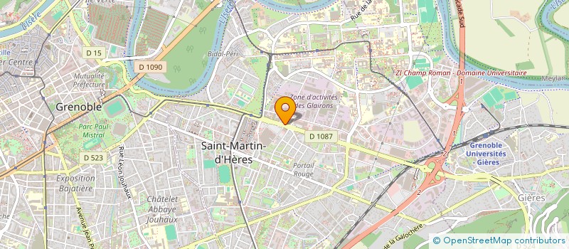 localisation de l'entreprise MONSIEUR LIONEL VARENNES  SAINT-MARTIN-D'HERES