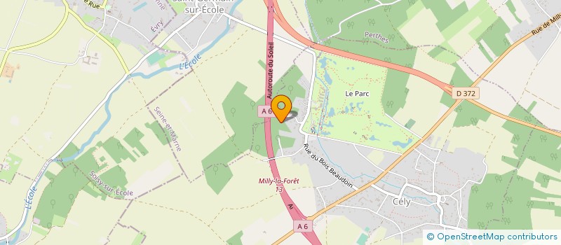 localisation de l'entreprise MONSIEUR LIONEL VAYSSE  CELY