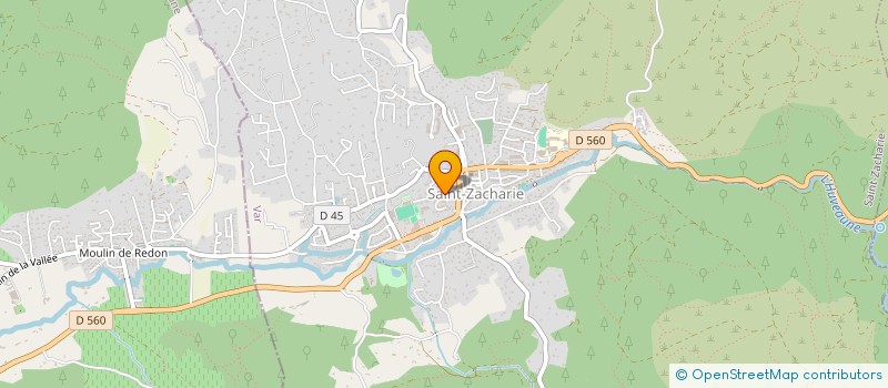 localisation de l'entreprise MONSIEUR LIONEL VIARD  SAINT-ZACHARIE