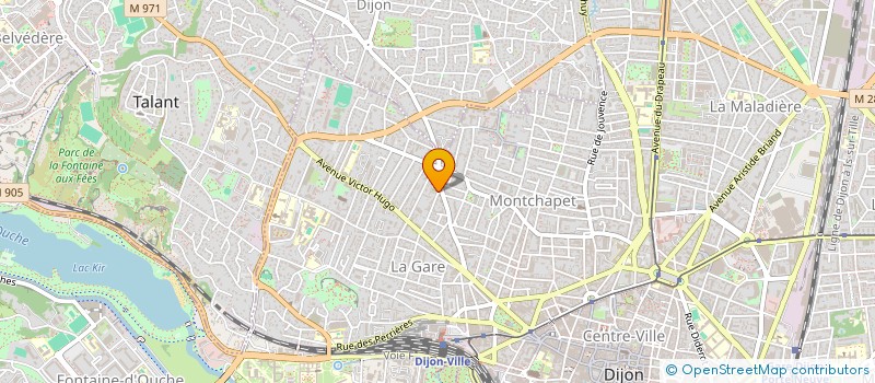 localisation de l'entreprise MONSIEUR LIONEL VIEIRA à DIJON