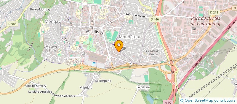 localisation de l'entreprise MONSIEUR LIONEL VIGNAND à LES ULIS