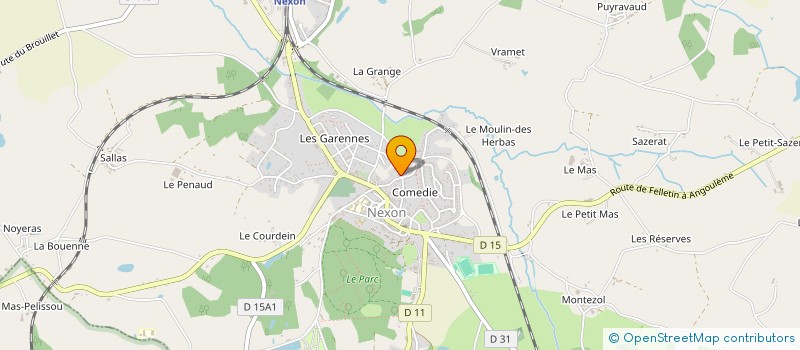 localisation de l'entreprise MONSIEUR LIONEL VILA  NEXON