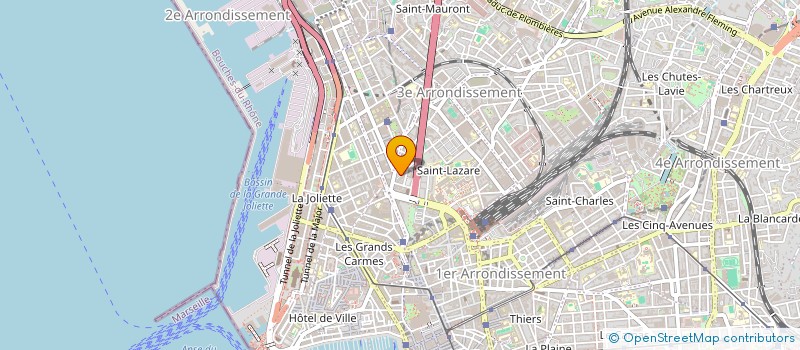 localisation de l'entreprise MONSIEUR LIONEL VILATTE à MARSEILLE 3