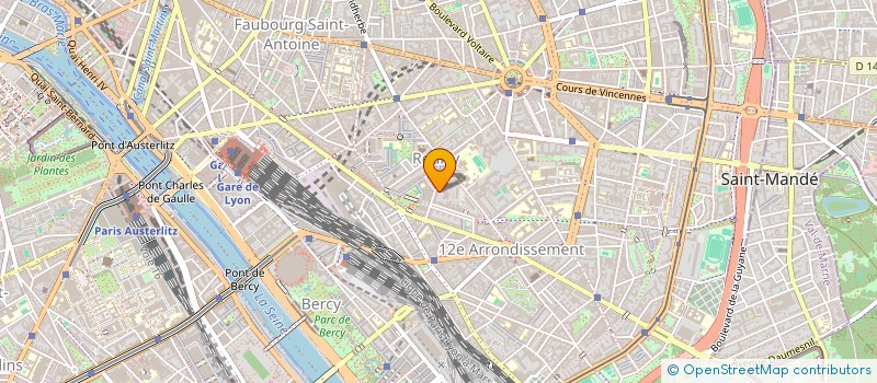 localisation de l'entreprise MONSIEUR LIONEL VINCENT  PARIS