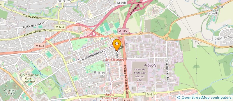 localisation de l'entreprise MONSIEUR LIONEL VITOUX  POUILLY