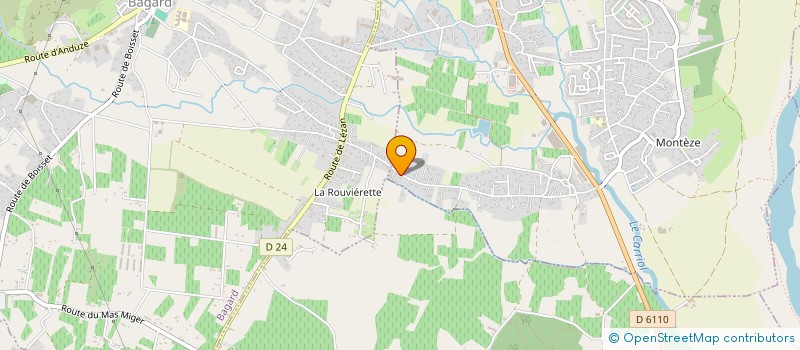 localisation de l'entreprise MONSIEUR LIONEL WEBER  SAINT-CHRISTOL-LEZ-ALES