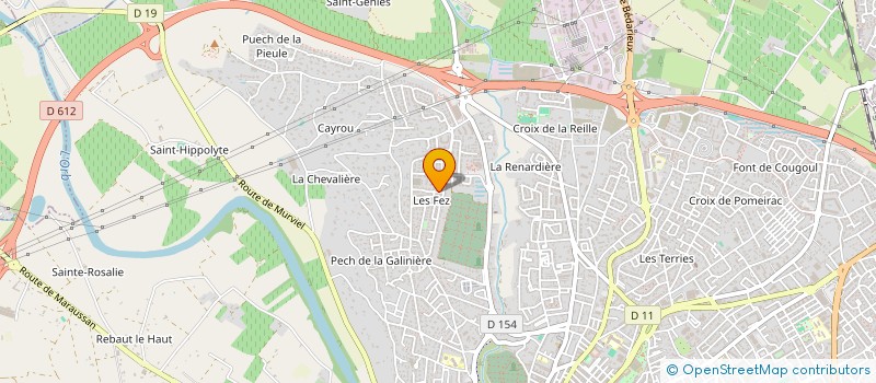 localisation de l'entreprise MONSIEUR LIONEL-YVES-ROMAIN GARCIA à BEZIERS