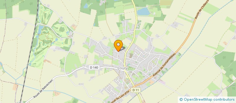 localisation de l'entreprise MONSIEUR LIONEL ZANON  LOURY