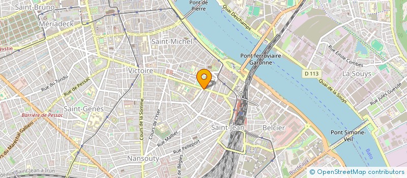 localisation de l'entreprise MONSIEUR LIONEL ZAVAN  BORDEAUX