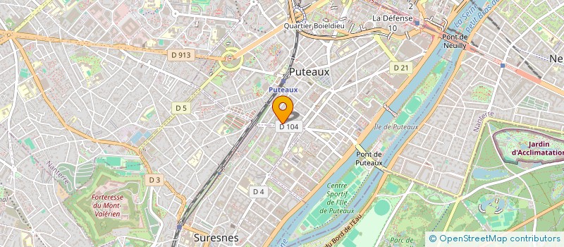 localisation de l'entreprise MONSIEUR LIONEL ZERHAT  PUTEAUX