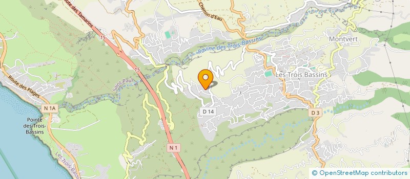 localisation de l'entreprise MONSIEUR LIONEL ZITTE  LES TROIS-BASSINS