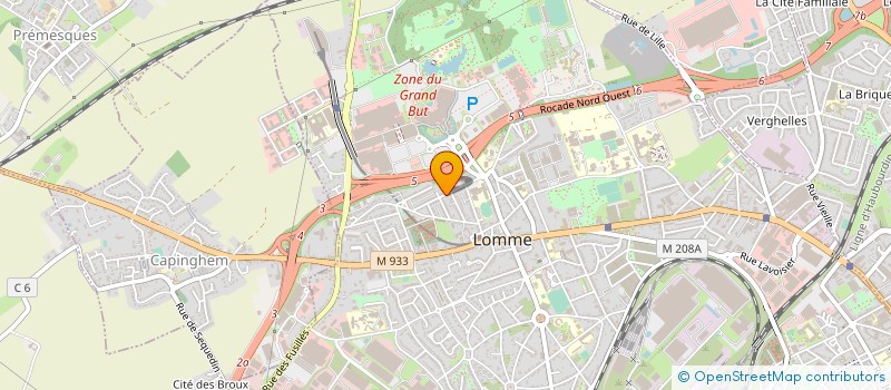 localisation de l'entreprise MONSIEUR LIONNEL DAJEU BEVAM NDONG à LILLE
