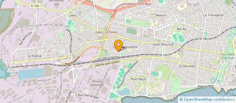 localisation de l'entreprise MONSIEUR LIONNEL DUJOUR  LA ROCHELLE