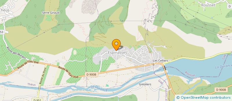 localisation de l'entreprise MONSIEUR LIONNEL FURET  ESPINASSES