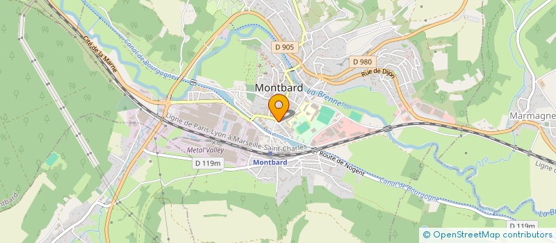 localisation de l'entreprise MONSIEUR LIONNEL KEIRSSE à MONTBARD