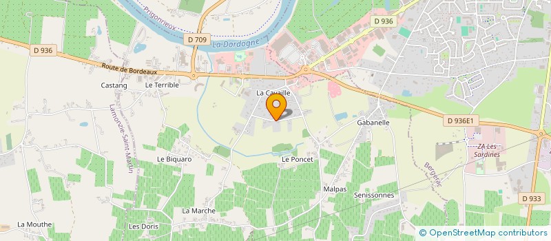 localisation de l'entreprise MONSIEUR LIONNEL LUZINIER  SAINT-LAURENT-DES-VIGNES