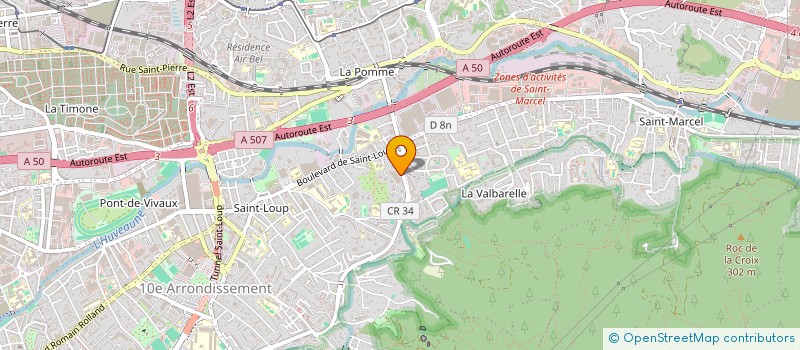 localisation de l'entreprise MONSIEUR LIONNEL NICOUE à MARSEILLE