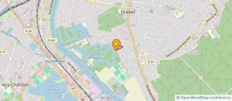 localisation de l'entreprise MONSIEUR LIONNEL PINAULT à DRAVEIL