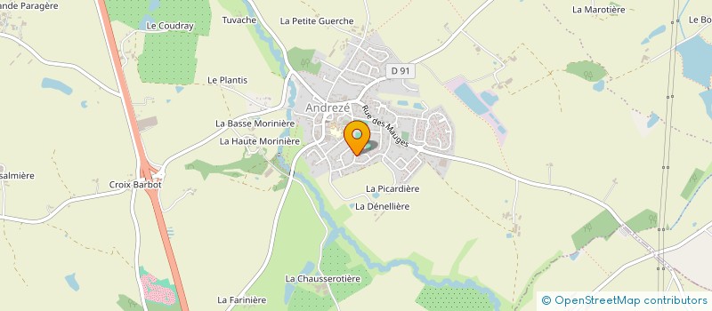 localisation de l'entreprise MONSIEUR LIONNEL RIVAL  BEAUPREAU-EN-MAUGES