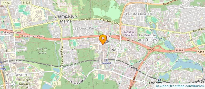 localisation de l'entreprise MONSIEUR LIONNEL TATI  NOISIEL