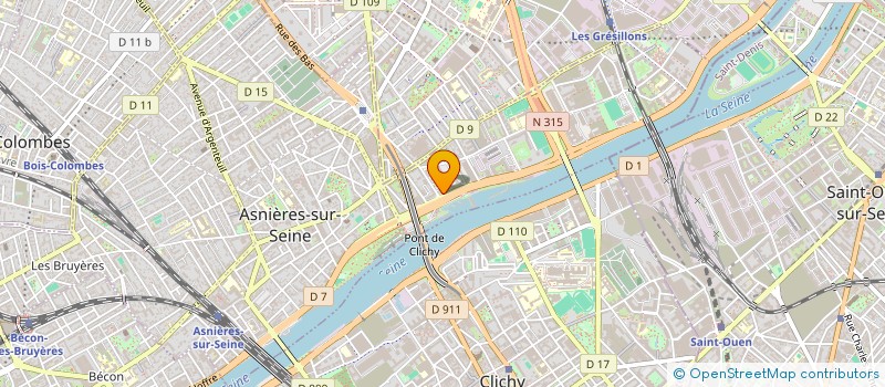 localisation de l'entreprise MONSIEUR LIOR BERDAA à ASNIERES-SUR-SEINE