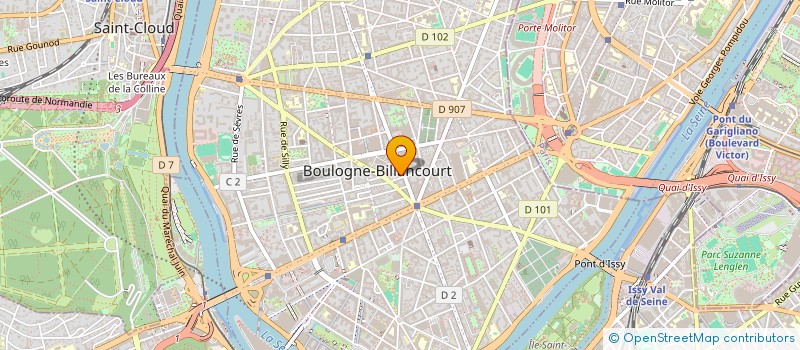 localisation de l'entreprise MONSIEUR LIOR BERDUGO à BOULOGNE-BILLANCOURT