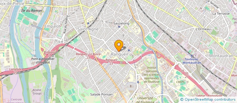 localisation de l'entreprise MONSIEUR LIOYD CANDA à TOULOUSE