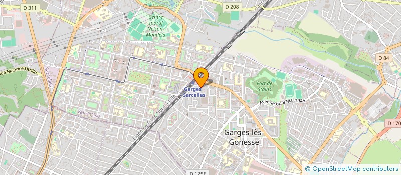 localisation de l'entreprise MONSIEUR LIPON MIAH KHAN  GARGES LES GONESSE