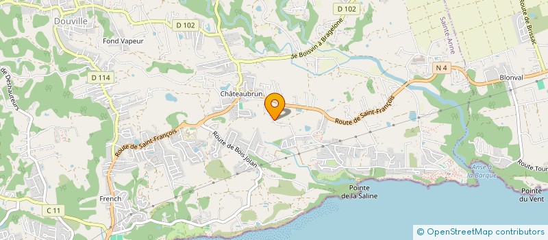 localisation de l'entreprise MONSIEUR LIRARD GALAS  SAINTE-ANNE