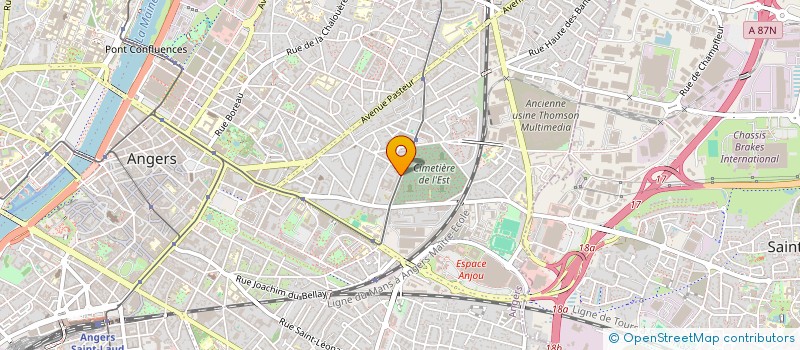 localisation de l'entreprise MONSIEUR LIRIDON MALOKU  ANGERS