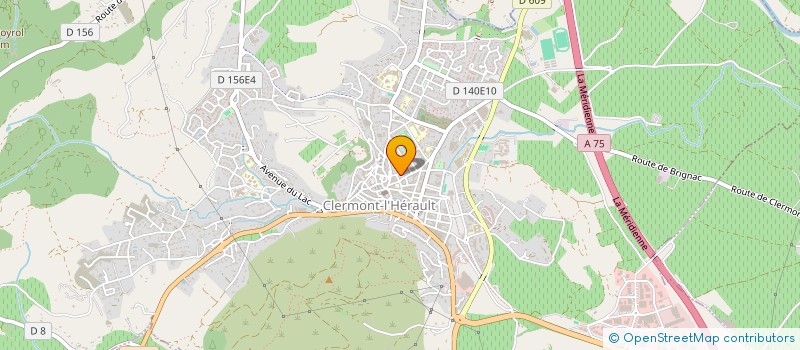 localisation de l'entreprise MONSIEUR LISAC RENAUD  CLERMONT L HERAULT