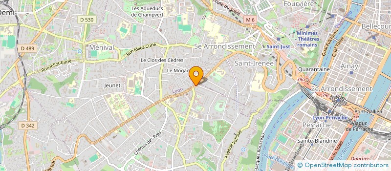 localisation de l'entreprise MONSIEUR LISHIL SILVESTER à LYON