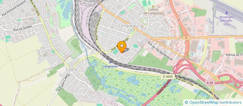 localisation de l'entreprise MONSIEUR LISNEL GOUOMBA LOUBELE  LONGUEAU