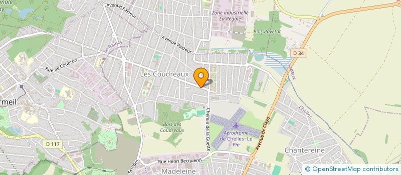 localisation de l'entreprise MONSIEUR LISSANDRO FIGUEIREDO DE LIMA  CHELLES