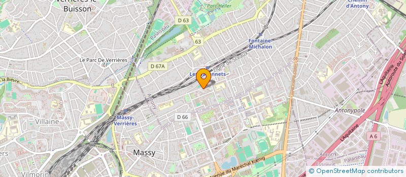 localisation de l'entreprise MONSIEUR LITON CHANDO à ANTONY