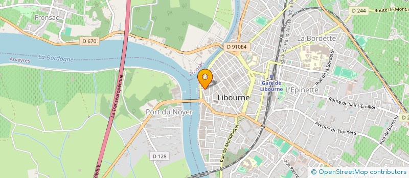 localisation de l'entreprise MONSIEUR LIVAI NUGENT  LIBOURNE