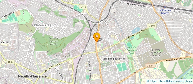 localisation de l'entreprise MONSIEUR LIVIO DORVILMA à NEUILLY-SUR-MARNE