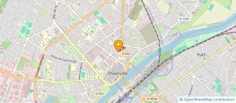 localisation de l'entreprise MONSIEUR LIVIO GRASSI  THIONVILLE