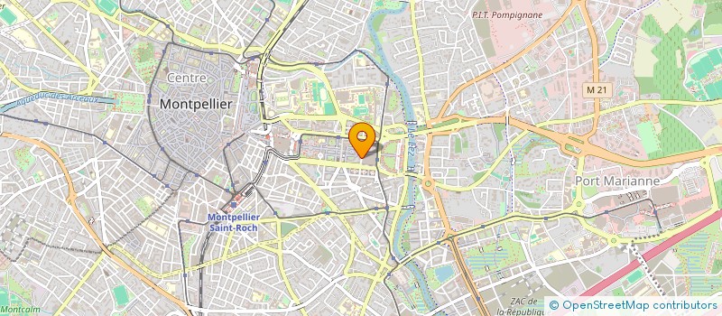 localisation de l'entreprise MONSIEUR LIVIO PAROLDI à MONTPELLIER