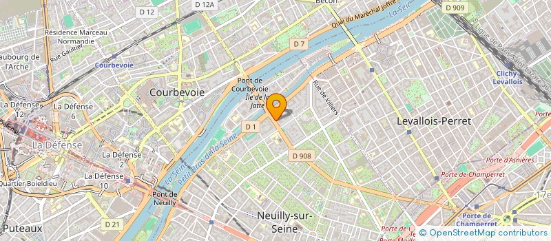 localisation de l'entreprise MONSIEUR LIVIO PICARD-VEZZI à NEUILLY-SUR-SEINE