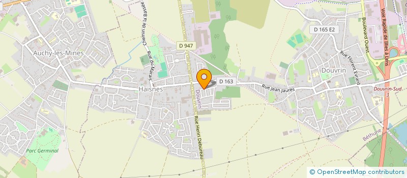 localisation de l'entreprise MONSIEUR LIVIO SAMOUNADSING  DOUVRIN