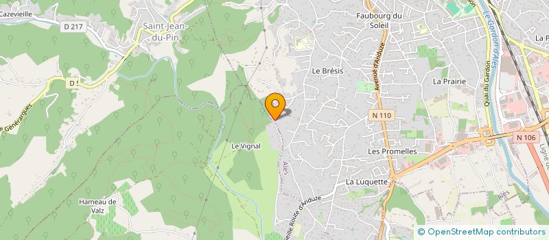 localisation de l'entreprise MONSIEUR LIVIO ZUCCONI  ALES