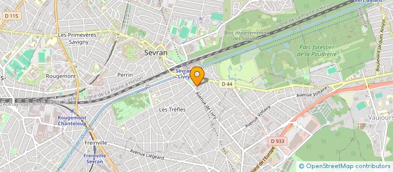 localisation de l'entreprise MONSIEUR LIVIU ANTON à SEVRAN