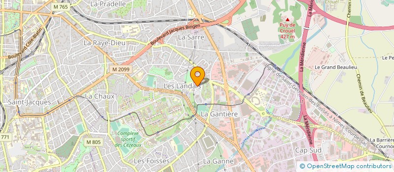 localisation de l'entreprise MONSIEUR LIVIU BALDOVIN  CLERMONT-FERRAND